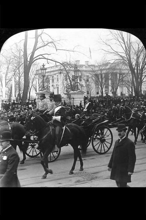 President McKinley and Escort Going to the Capitol poster 3