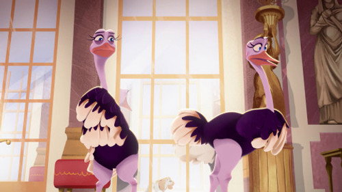 Ostriches on the Run
