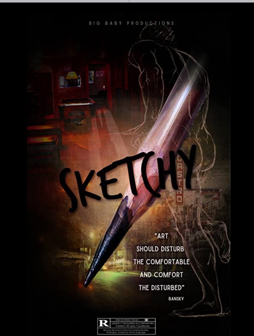 SKETCHY: Tales of the Black Doodler poster 2