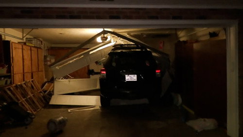 Garage Accident