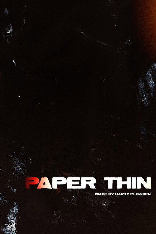 Paper Thin poster 2