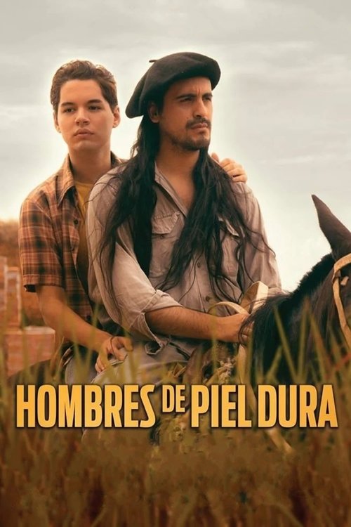 Background poster of Hombres de piel dura blurred