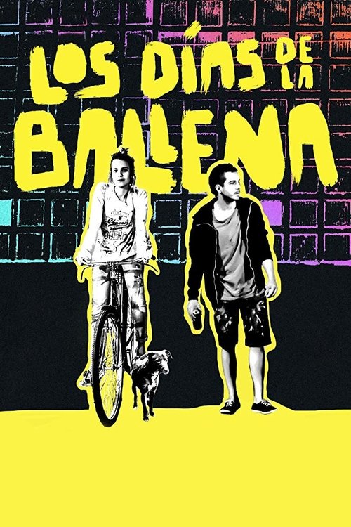 Background poster of Los días de la ballena blurred