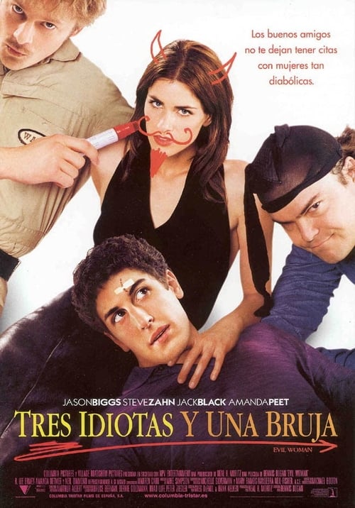 Tres idiotas y una bruja (2001) pelicula completa online español