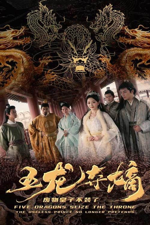 五龙夺嫡，废物皇子不装了电影海报