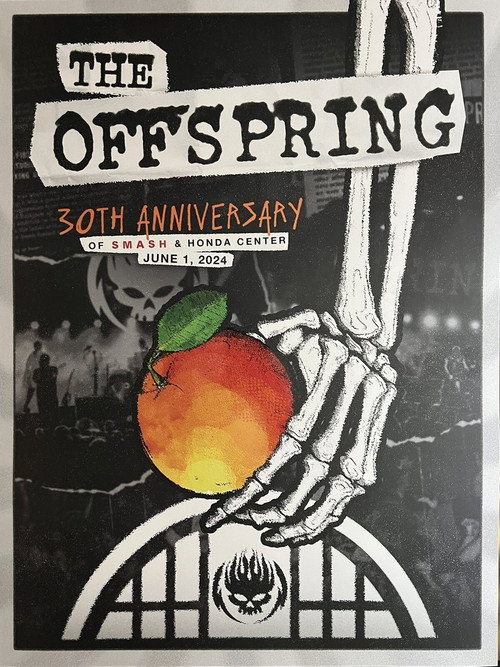 The Offspring - SMASH 30th Anniversary Concert Poster