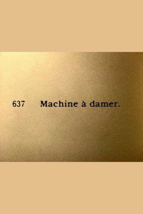 Lyon, travaux au canal de Jonage: Machine à damer 1897
