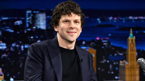 Jesse Eisenberg, Brittany Snow, Jim Downey, Steve Martin and Alison Brown