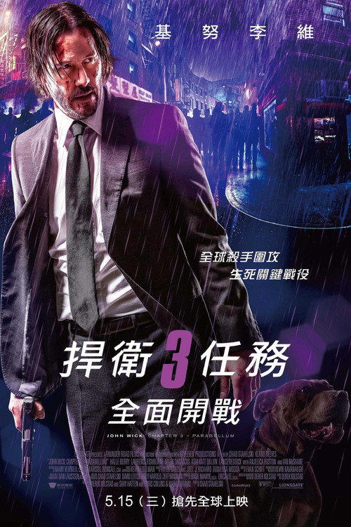 疾速追杀3电影海报