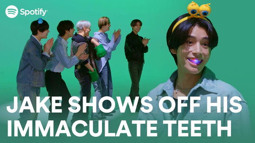 ENHYPEN falls in love with JAKE’s immaculate teeth