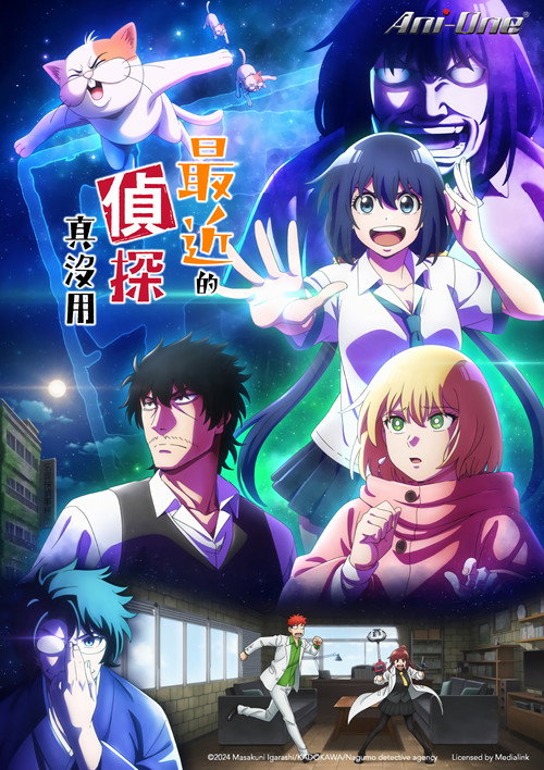 最近的侦探真没用海报