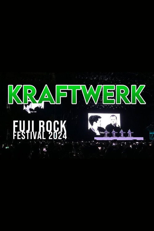 Kraftwerk - Fuji Rock Festival 2024 Poster