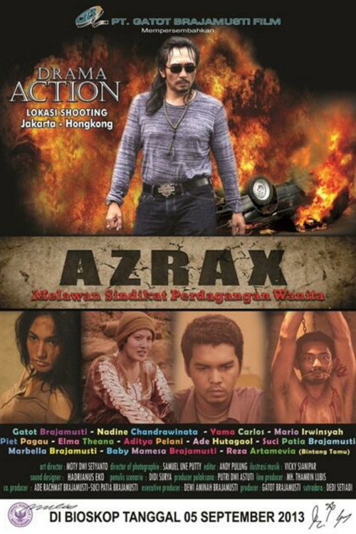 Azrax Melawan Sindikat Perdagangan Wanita poster 2