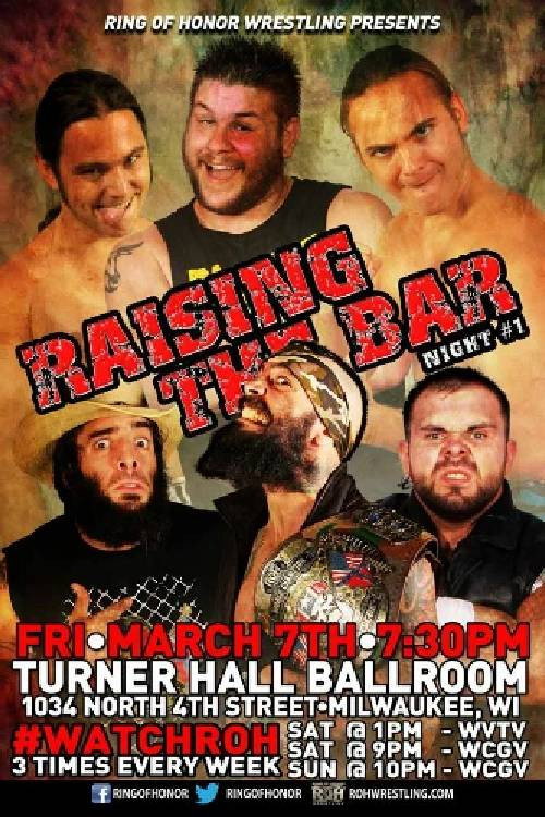 ROH: Raising The Bar - Day 1 Poster