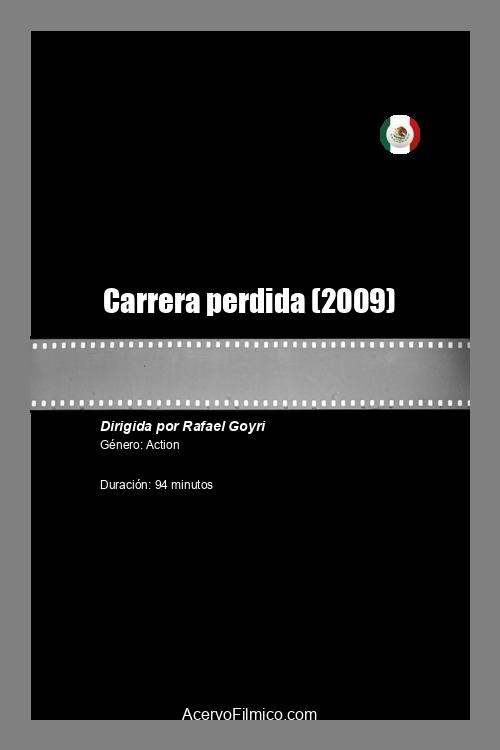 Carrera perdida poster 2
