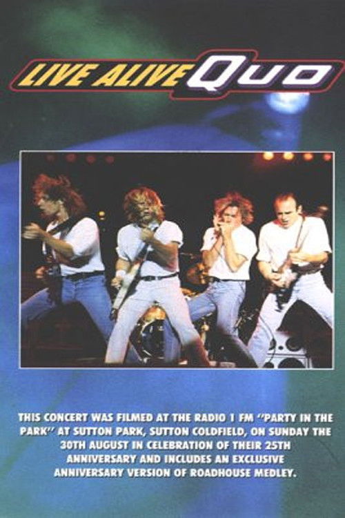Status Quo – Live Alive Quo Poster
