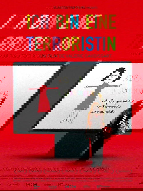 Ich bin eine Terroristin Poster