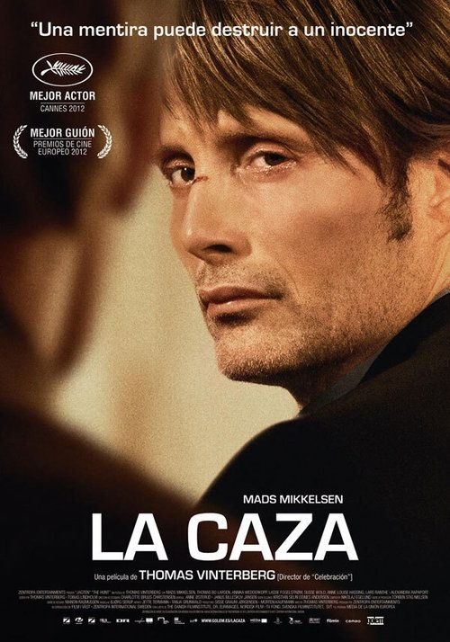 La caza Poster