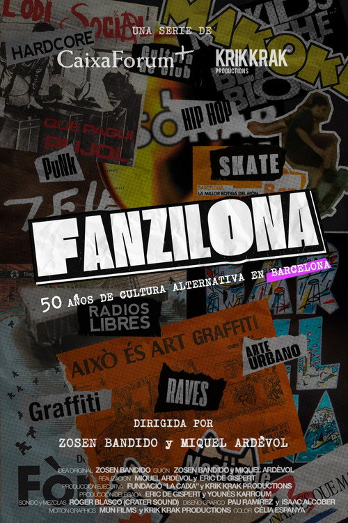 Fanzilona, 50 a&ntilde;os de cultura alternativa en Barcelona电影海报