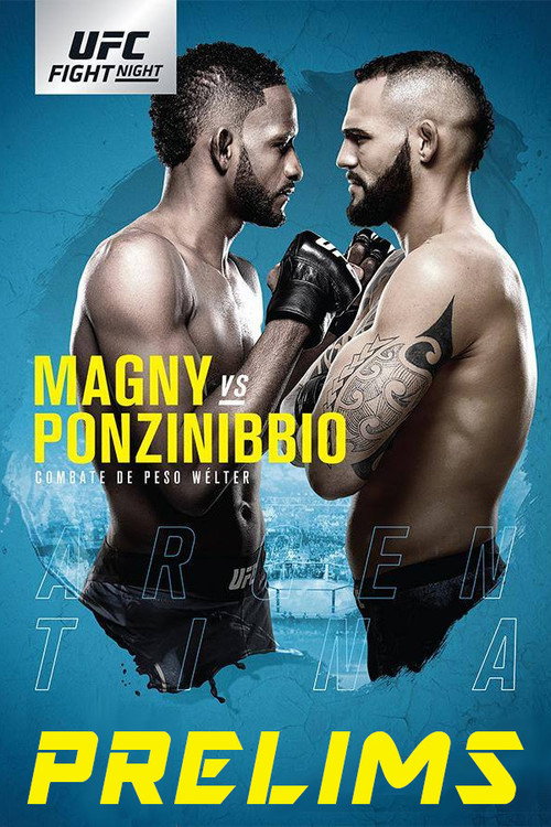 UFC Fight Night 140: Magny vs. Ponzinibbio poster 2