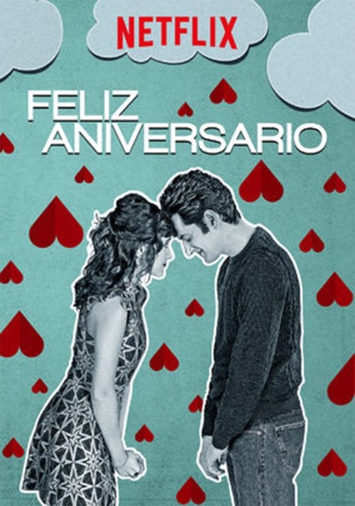Background poster of Feliz aniversario blurred
