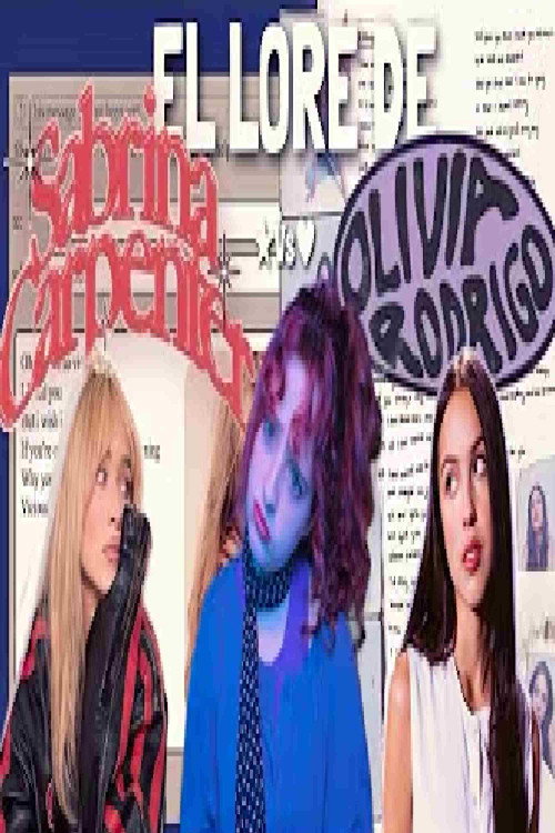 El lore de Sabrina Carpenter y Olivia Rodrigo Poster