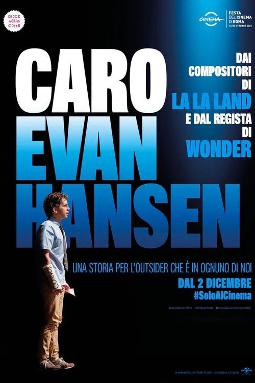 Caro Evan Hansen poster Caro Evan Hansen (2021) streaming ITA film completo Full HD