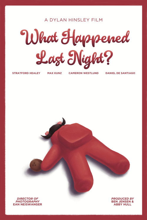 What Happened Last Night? Poster