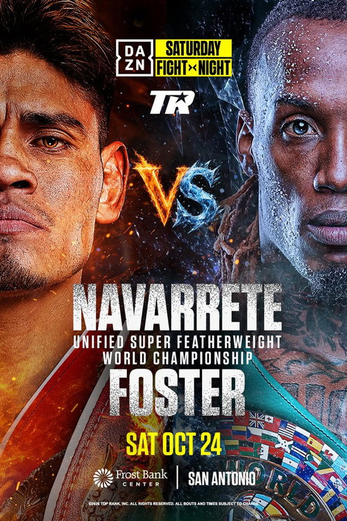 Emanuel Navarrete vs. O’Shaquie Foster Poster
