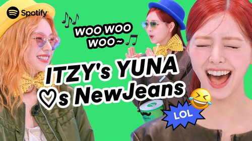 NewJeans makes ITZY’s YUNA happy