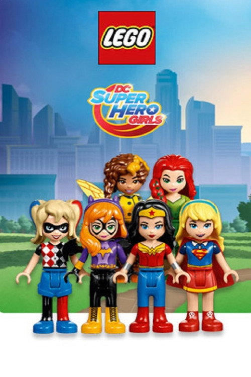 DC Super Hero Girls LEGO shorts电影海报