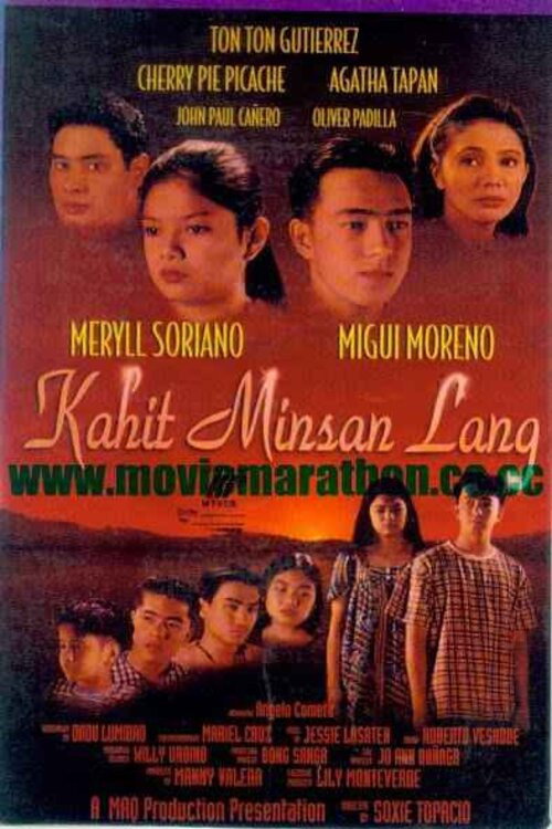 Kahit Minsan Lang poster 2