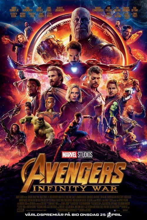 Avengers: Infinity War poster Avengers: Infinity War (2018) Online bästa kvalitet HD