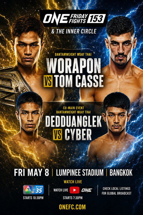 ONE Friday Fights 153: Worapon vs. Casse Poster