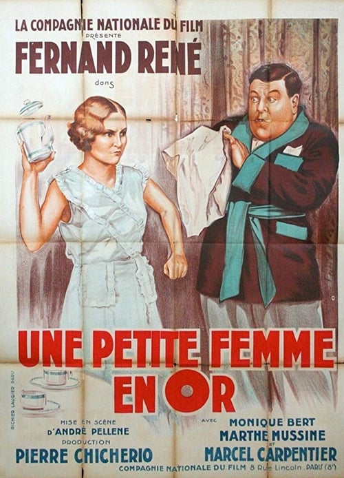 Une petite femme en or