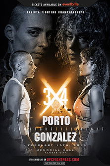 Invicta FC 34: Porto vs. Gonzalez
