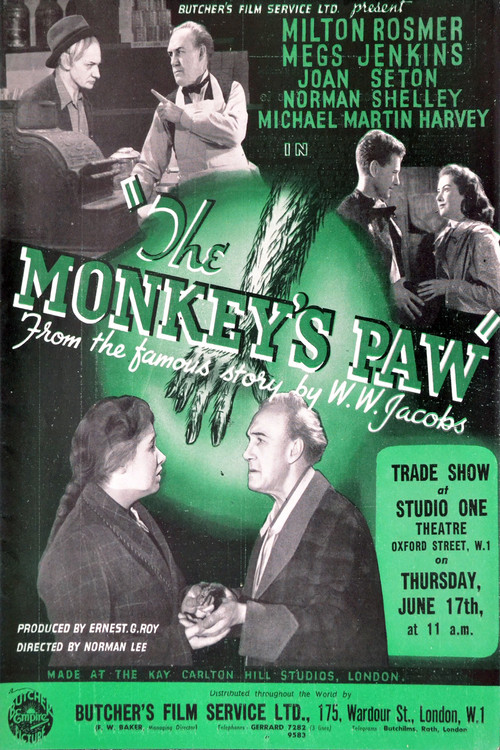 The Monkey's Paw电影海报