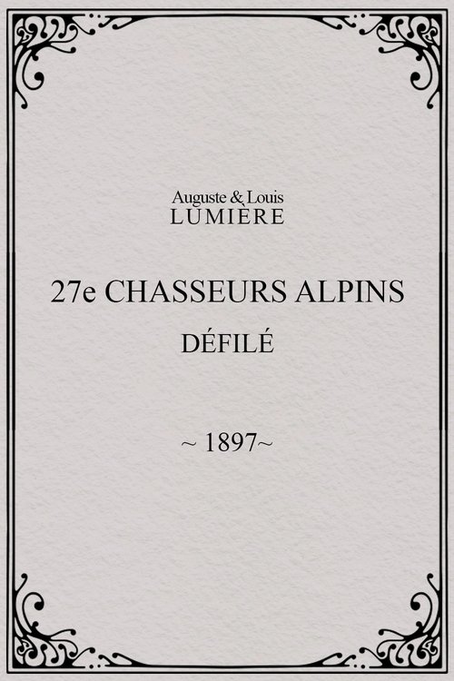 27ème chasseurs alpins : défilé