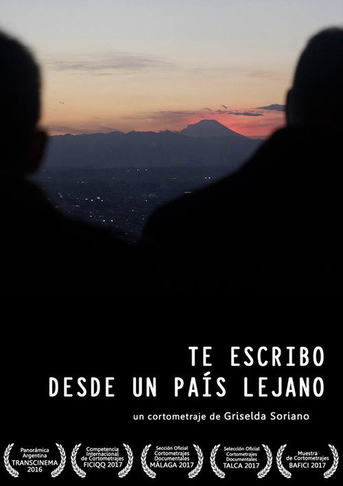 Te escribo desde un país lejano's poster