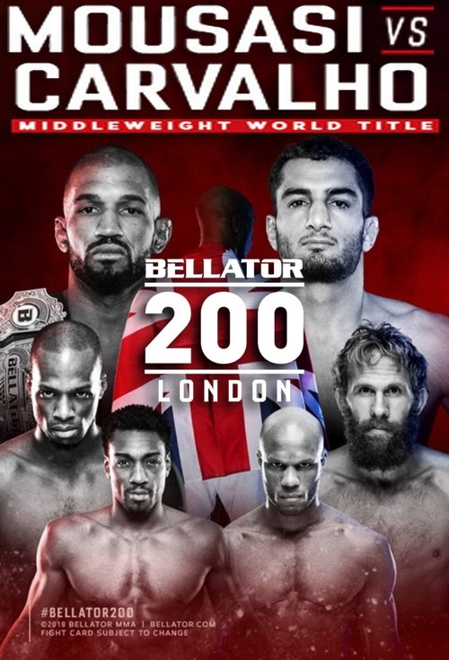 Bellator 200: Carvalho vs. Mousasi Poster