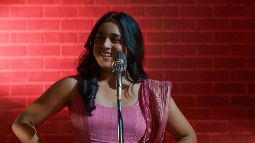 Anvita Performs At an Open Mic