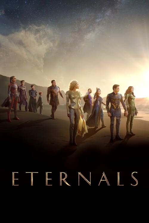Movie poster for Eternals