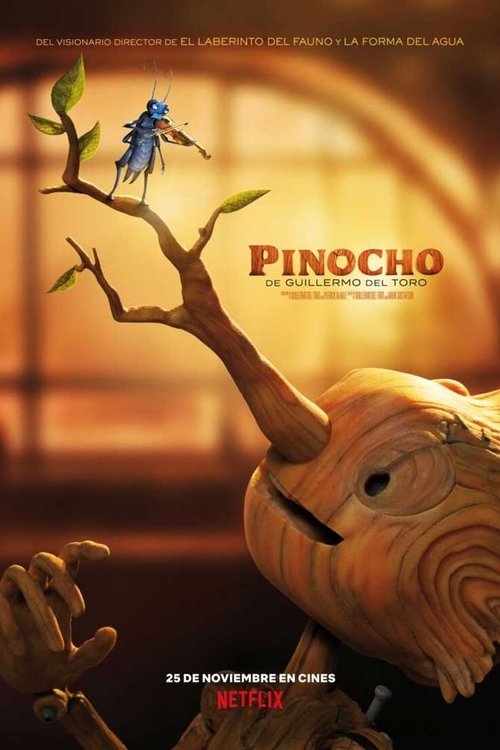 Pinocho de Guillermo del Toro Poster