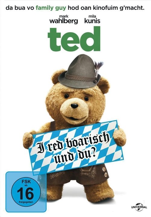 Ted - I red boarisch und du? Poster
