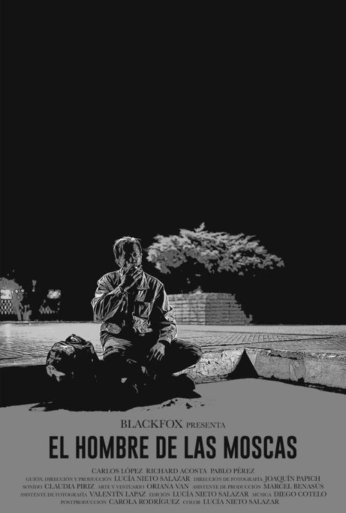 El hombre de las moscas Poster