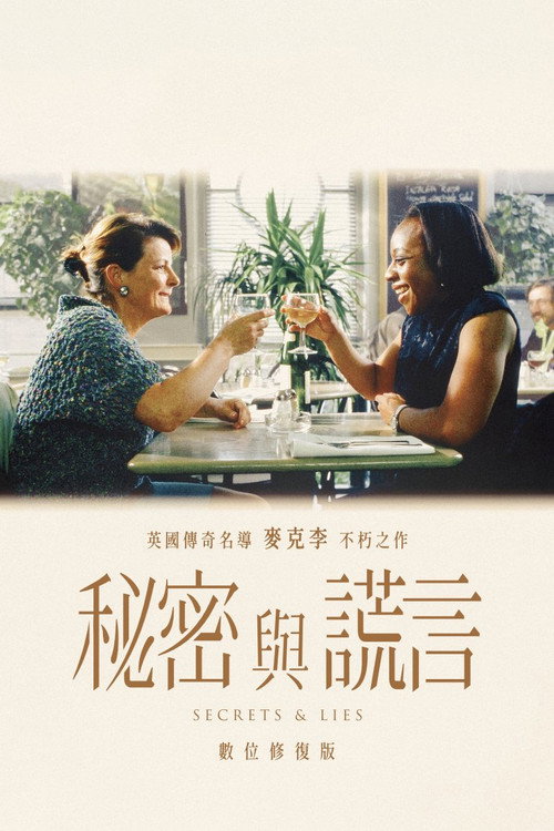秘密与谎言电影海报