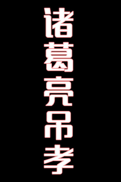 诸葛亮吊孝-花鼓戏电影海报