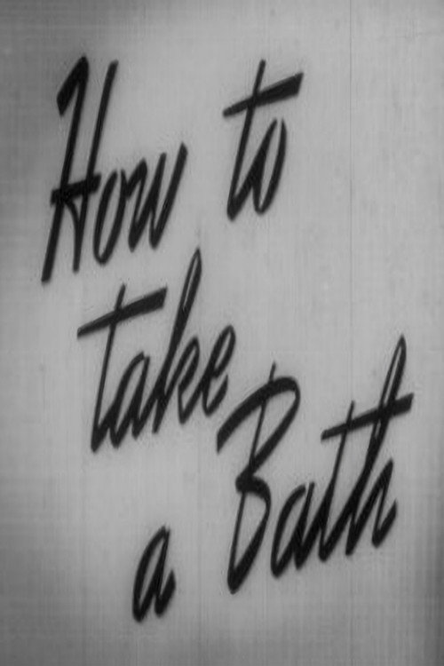 How to Take a Bath poster 2