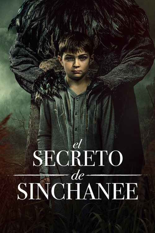 Background poster of El secreto de Sinchanee blurred