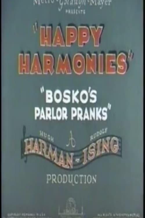 Bosko's Parlor Pranks